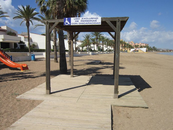Accesibilidad playa