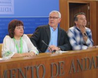 Cayo Lara dice que ya le gustaría que el caso Gürtel llevara la misma celeridad que el de ERE, "con gente ya en prisión"