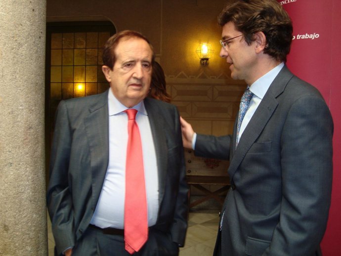 Mañueco (d), junto con Lucas