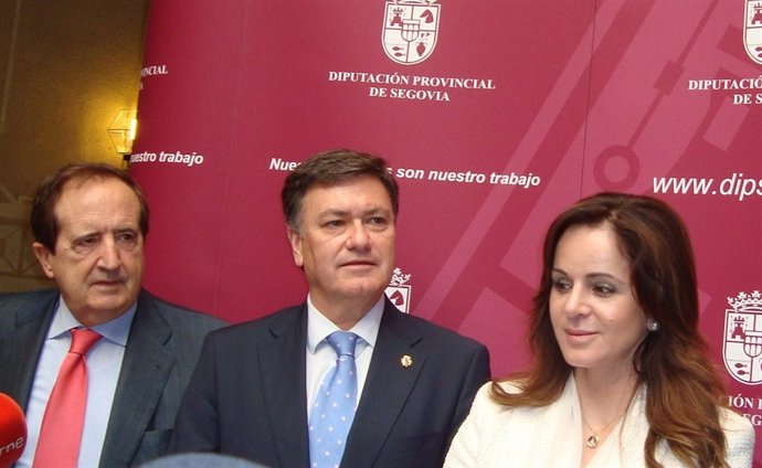 Clemente, en la Diputación de Segovia.