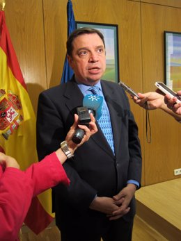 El consejero andaluz Luis Planas tras la conferencia sectorial