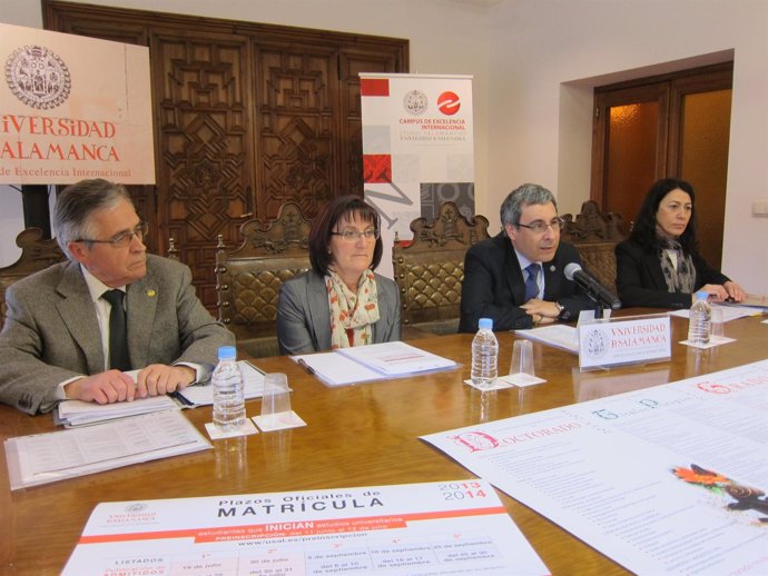 Ricardo Ruano, María Luisa Martín, José Ángel Domínguez y Rocío Herrero