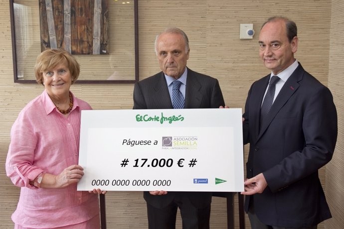 El Corte Inglés dona 17.000 euros a la Asociación Semilla para proyectos educati