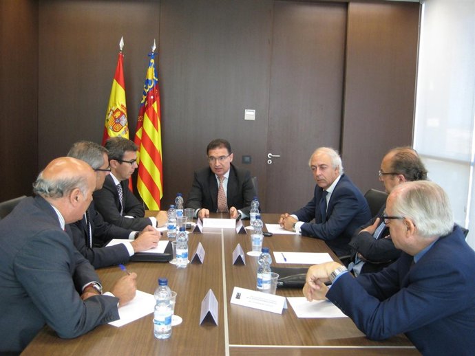 Castellano con los decanos de los Colegios de Abogados