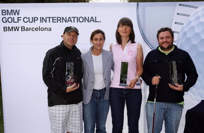 Ganadores del torneo que BMW Barcelona celebró este fin de semana