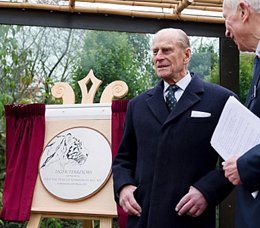 El duque de Edimburgo durante un acto en Londres en marzo de 2013