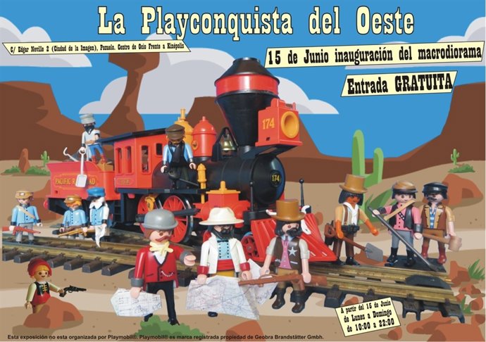 Cartel expo playmobil