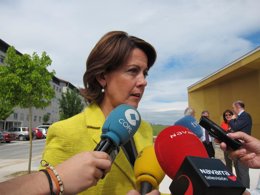 La presidenta del Gobierno de Navarra, Yolanda Barcina.