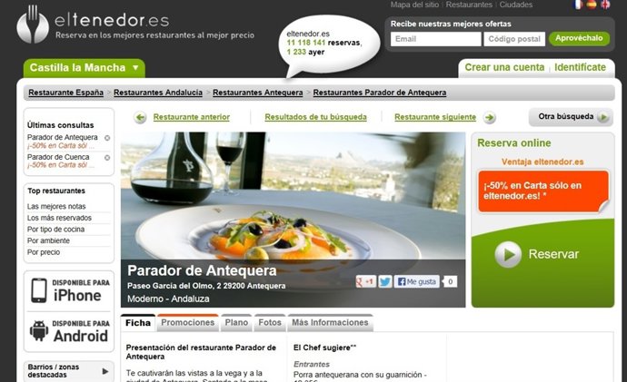 Paradores y eltenedor.ES