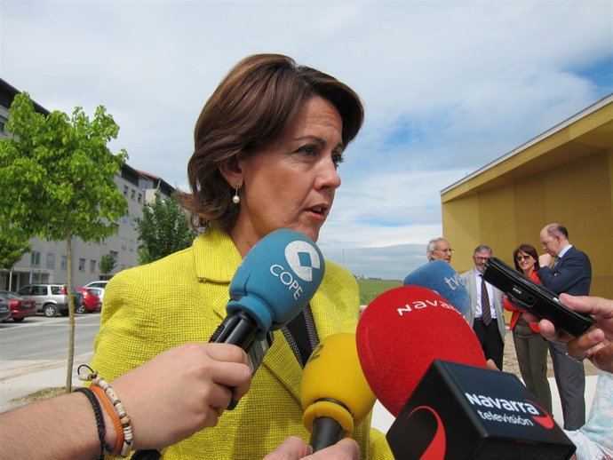 La presidenta del Gobierno de Navarra, Yolanda Barcina.