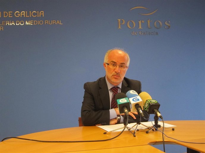 El presidente de Portos de Galicia, José Juan Durán