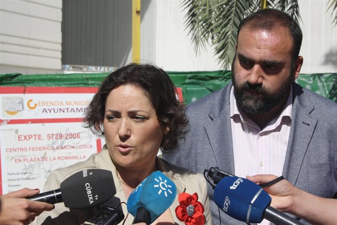 Mª Carmen Pérez y Francisco Puentedura, de IU