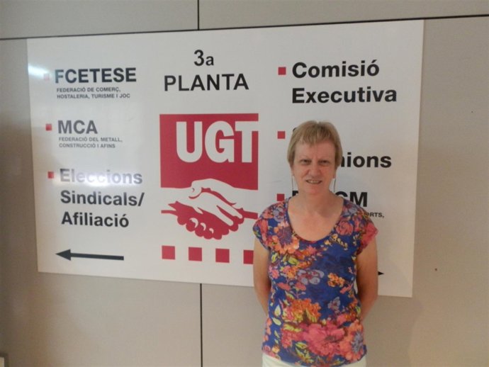 Núria Solé, UGT de Lleida 