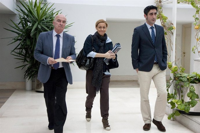 Mazas llega a la comisión