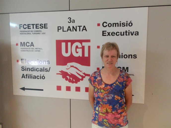 Núria Solé, UGT de Lleida 