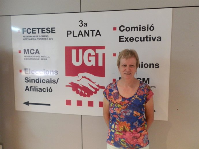 Núria Solé, UGT de Lleida 