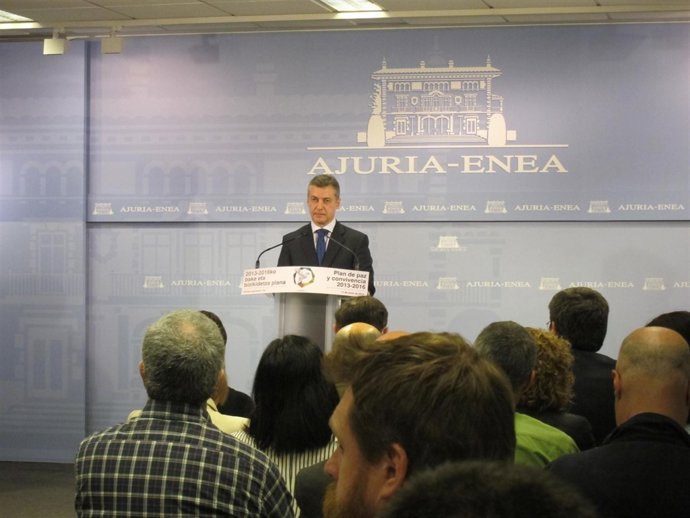 El lehendakari iñigo urkullu