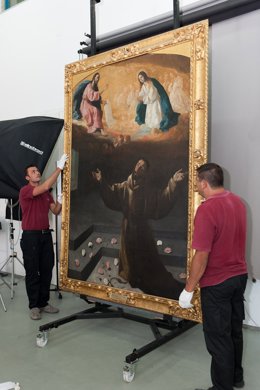  'La Porciúncula' De Zurbarán Llega Al IAPH