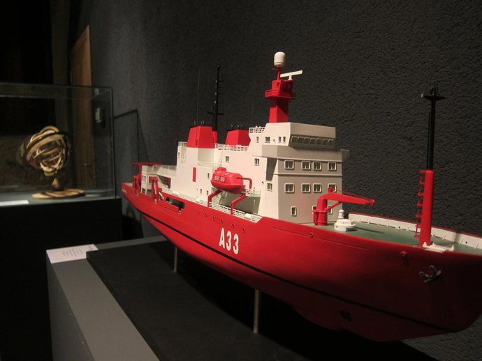 Réplica del barco Hespérides 