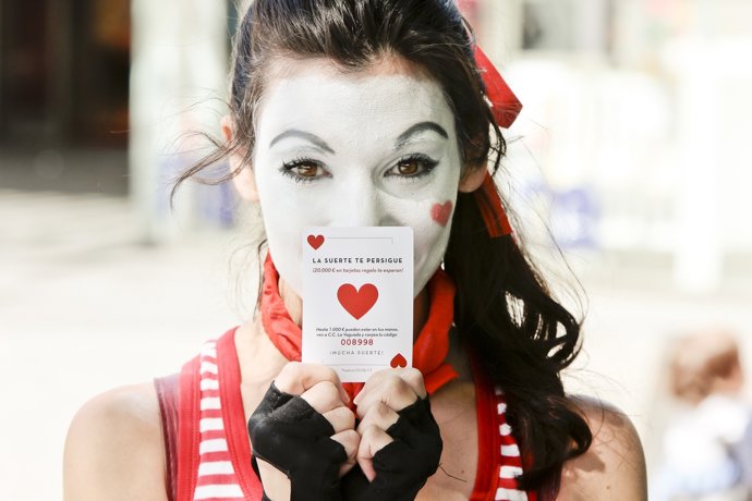 Mimo de la suerte en La Vaguada