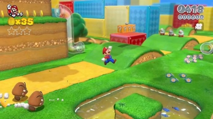 Super Mario 3D World para Wii U