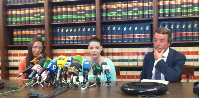 Rueda de prensa de Saida Prieto