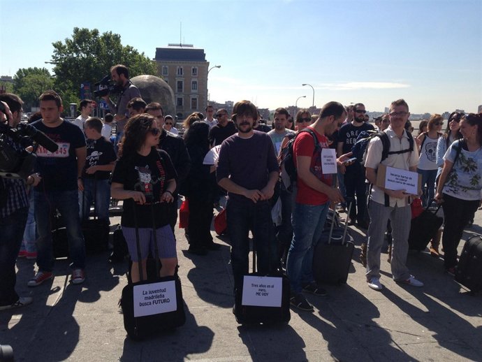 Performance en Atocha
