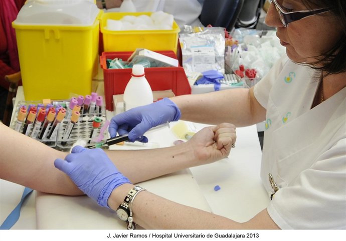 Extracción de sangre  