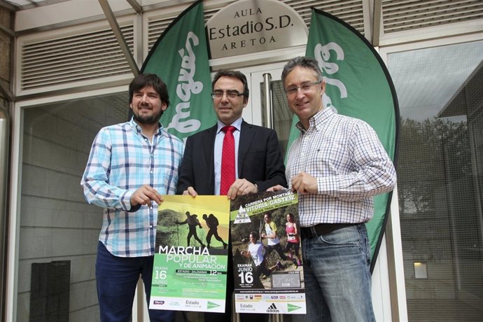 Presentación de la Carrera por Montaña en Vitoria