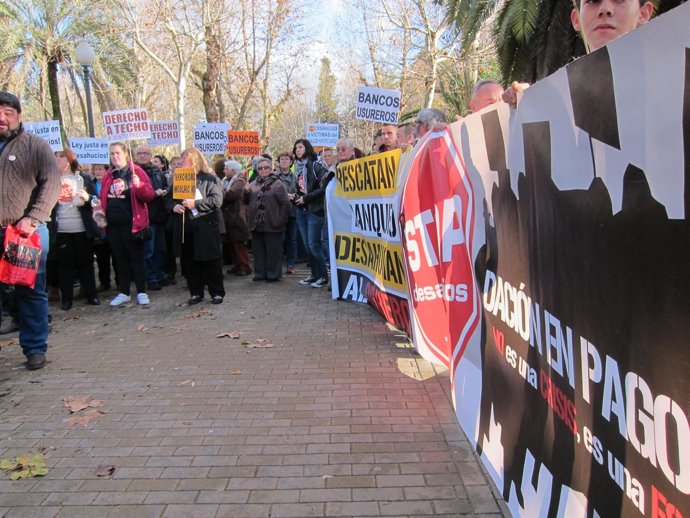 Concentración de Stop Desahucios