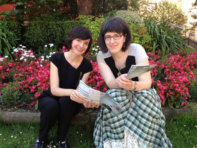 Irati Iciar (ezk.) eta Karmele Artetxe