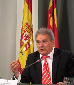 El presidente del PP en la provincia de Valencia y de la Diputación, Alfonso Rus