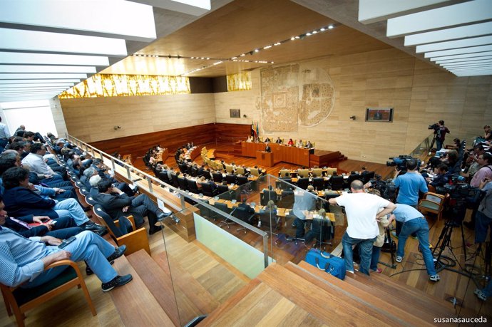 Parlamento Extremadura, Debate Estado Región