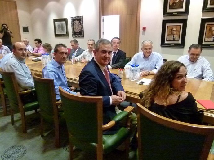 Reunión en la Cámara de Comercio de Lorca