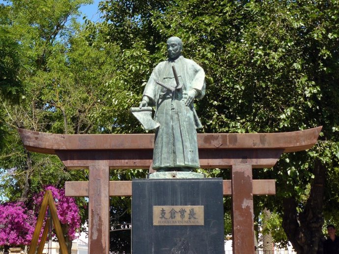 Estatua de Hasekura Tsunenaga en Coria del Río