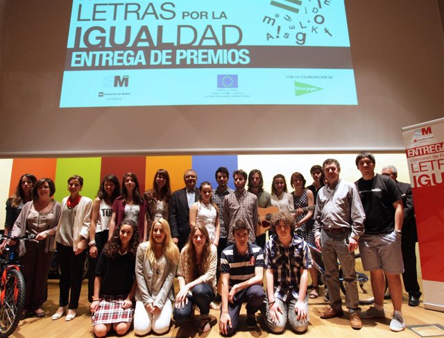 Ganadores del concurso 'Letras por la Igualdad'