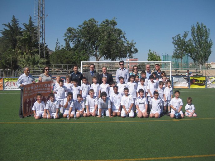 Acto de clausura de las Escuelas del Real Madrid