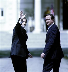 Mariano Rajoy y David Cameron (Archivo)