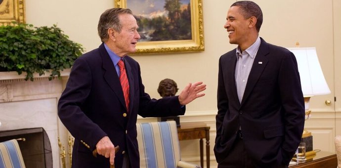 Bush y Obama