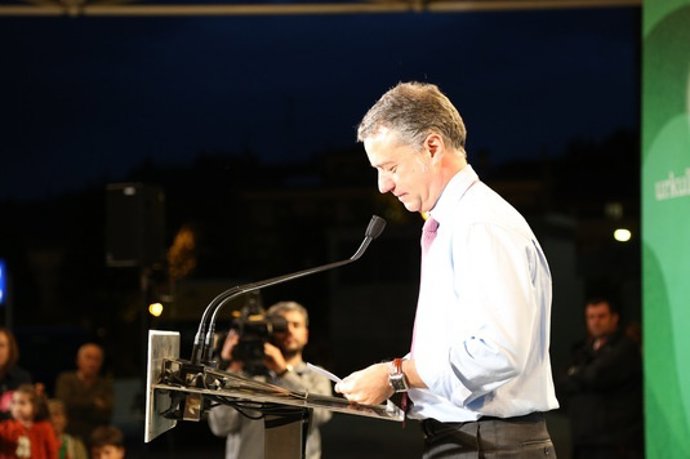 Candidato del PNV, Iñigo Urkullu