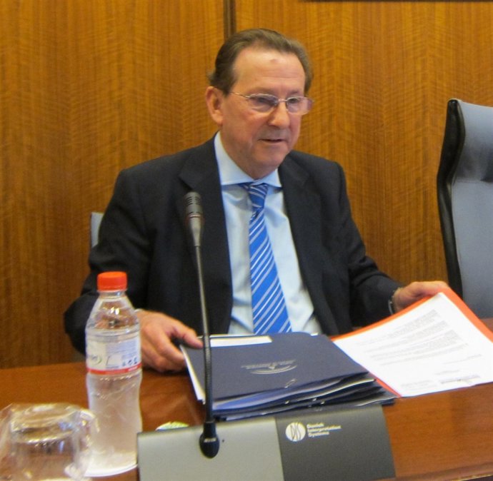 Emilio de Llera, en comisión parlamentaria