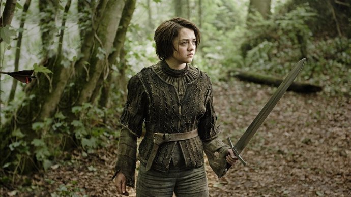 Maisie Williams en 'Juego de Tronos'