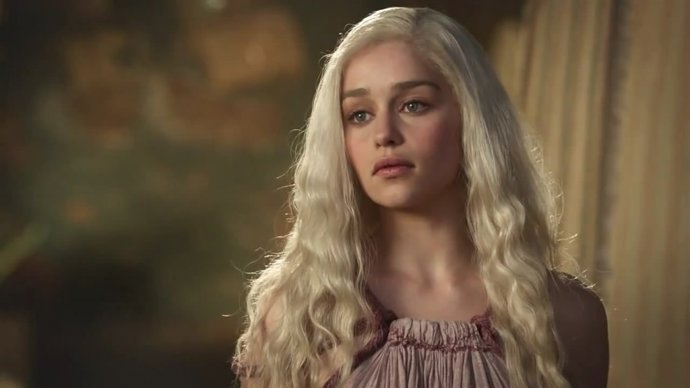 Emilia Clarke en 'Juego de Tronos'