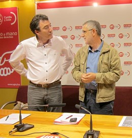 Ángel Hernández (izquierda) y Agustín Prieto (derecha)