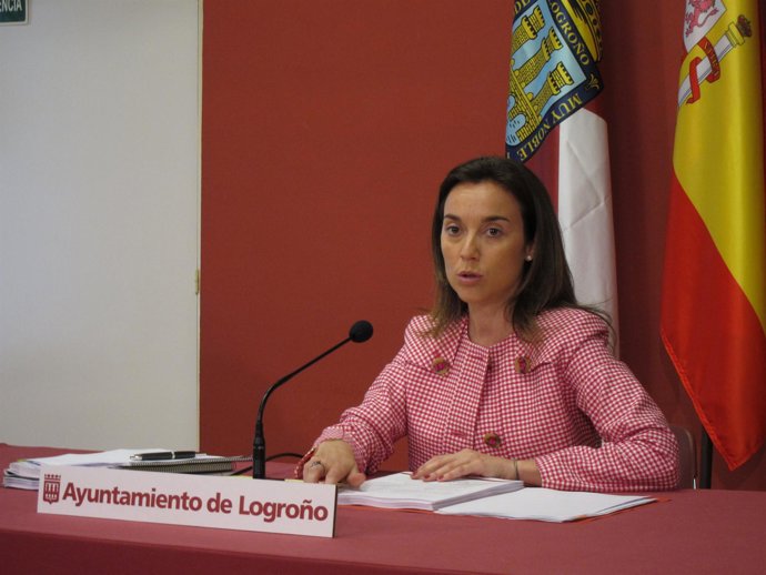 Cuca Gamarra, en la rueda de prensa de balance