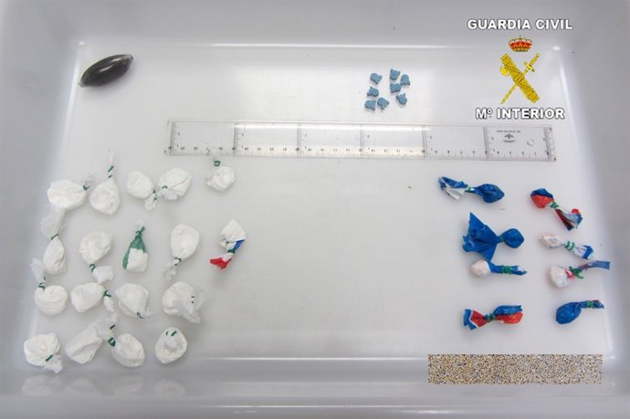 Droga intervenida a una pasajera en Puerto de Barcelona