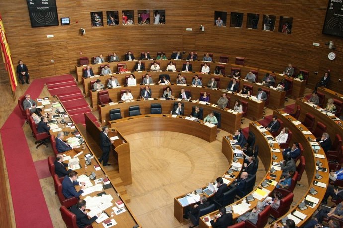 Pleno de las Corts