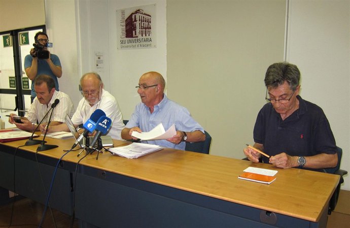 Rueda de prensa de la Plataforma de Iniciativas Ciudadanas