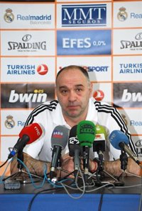 Pablo Laso: "La presión la tienes por jugar en el Real Madrid"