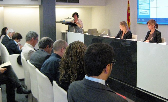 Reunión del sector social en la Generalitat